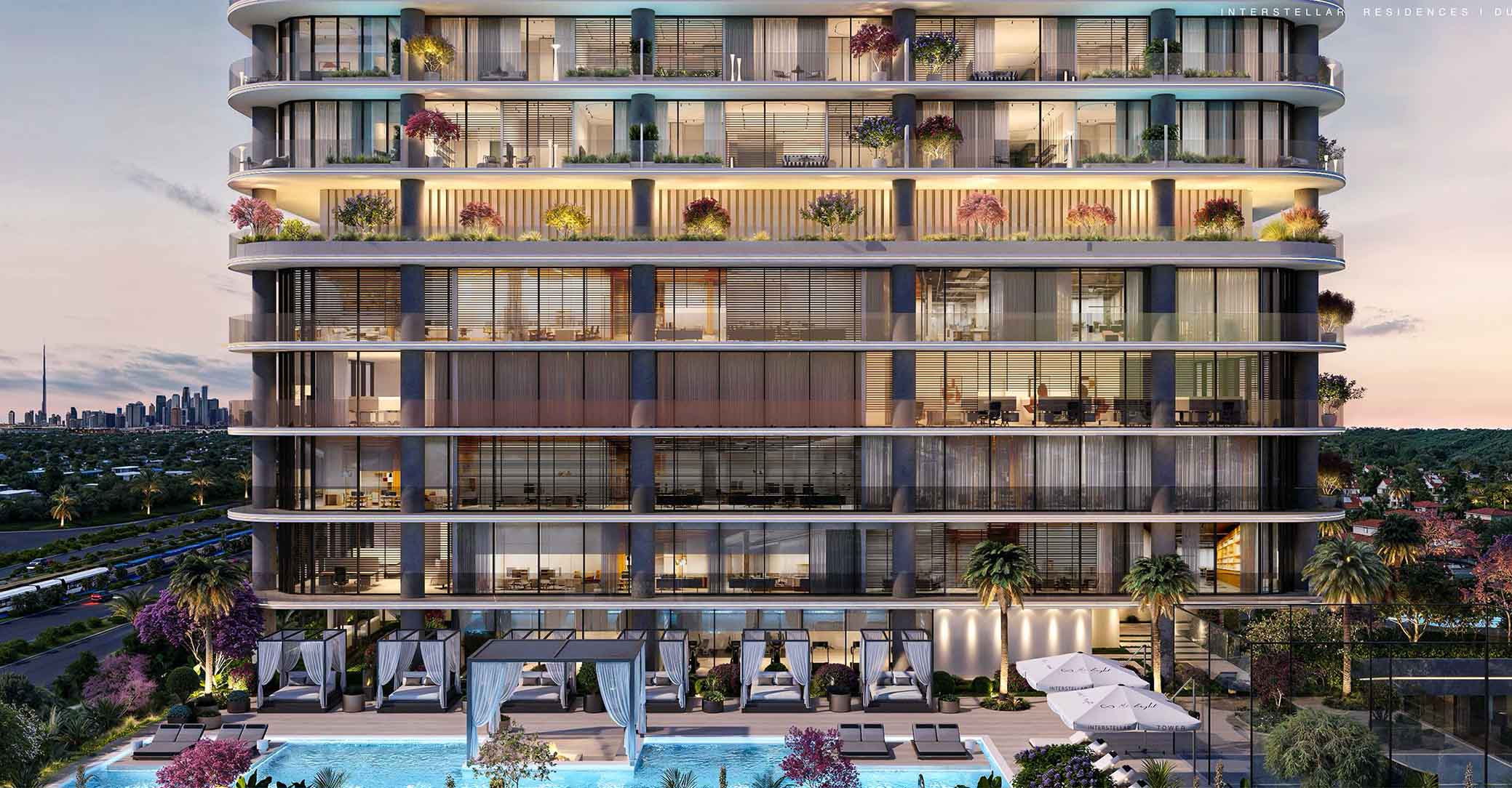 INTERSTELLAR Tower, la primera residencia de marca de Jumeirah Village Triangle, diseñada por Mr. Eight