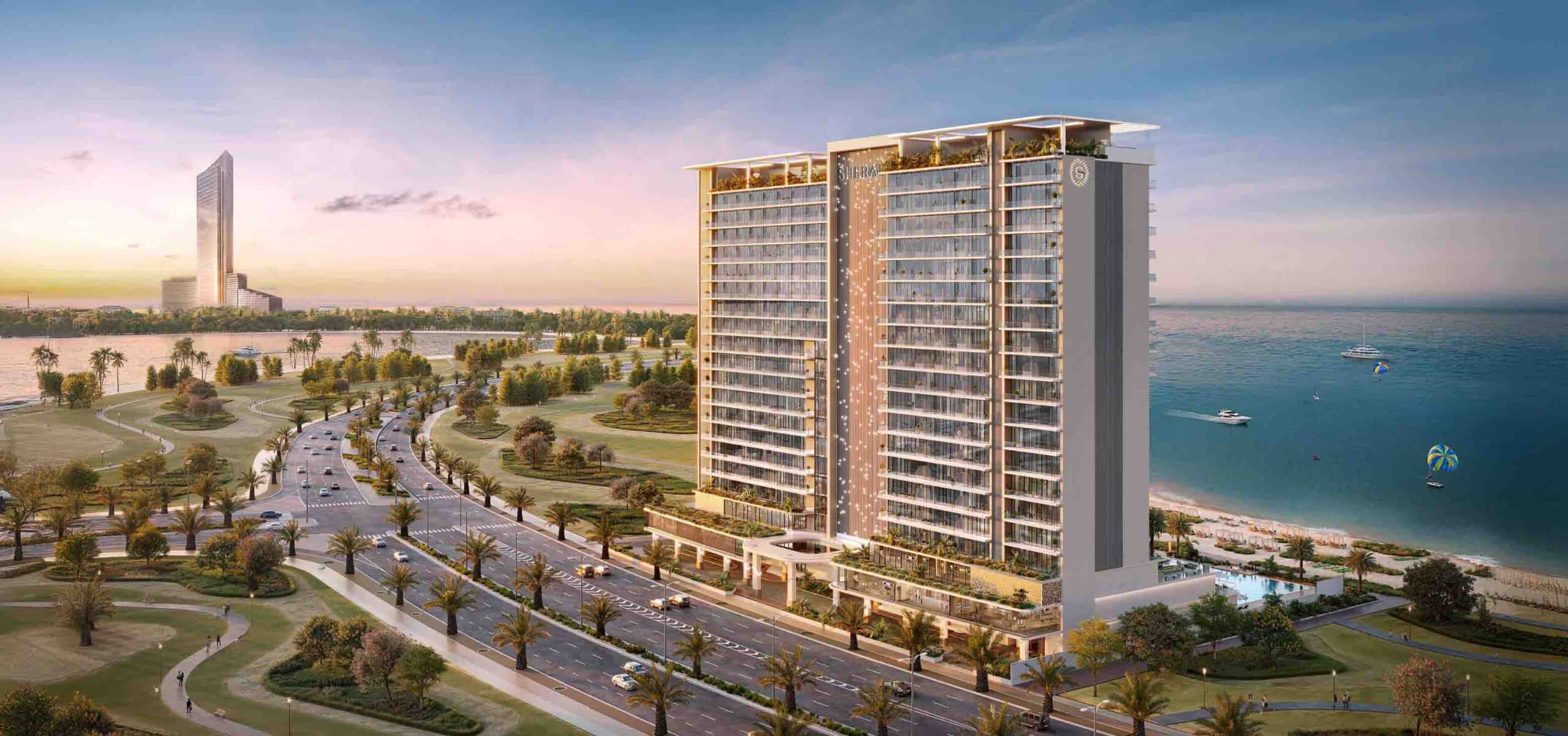 Proyecto «Sheraton Residences at Al Marjan Island Resort», situado en primera línea de playa en Ras Al Khaimah