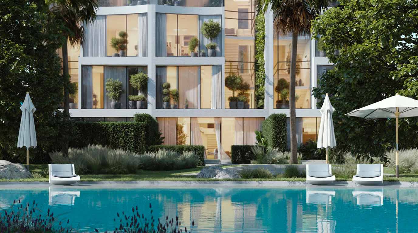 Piscine priv&eacute;e d'une villa Lunaya by Zaya face au lagon