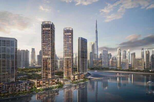 Peninsula Four от Select Group в районе Business Bay — небоскребы на берегу Дубайского канала напротив Бурдж-Халифа