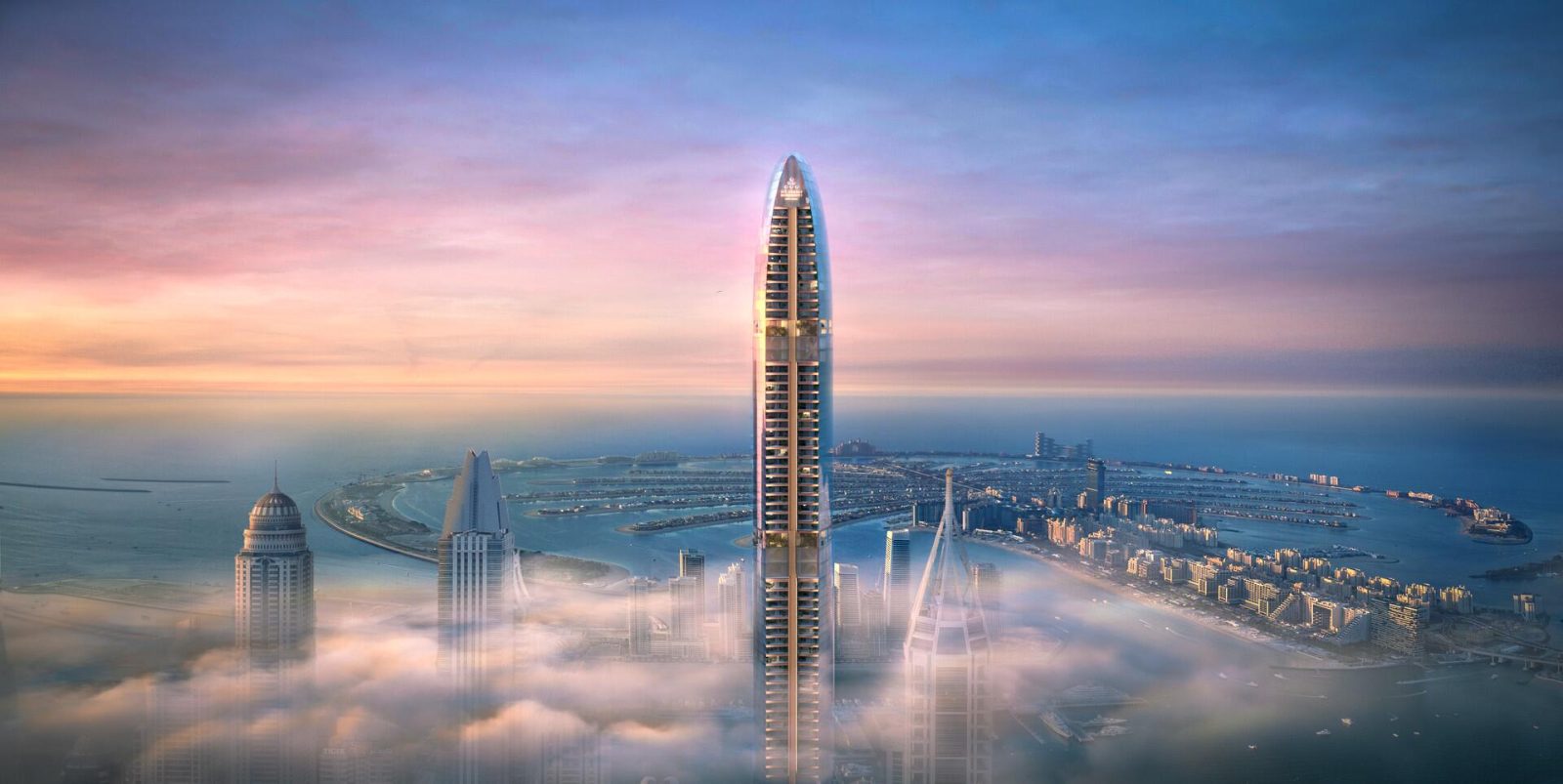 Six Senses Residences Dubai Marina от Select Group — самое высокое жилое здание в мире, возвышающееся над облаками